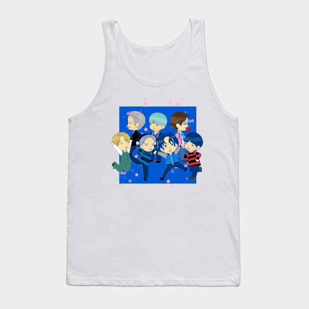 BTS BTS Tank Top by EV Visuals